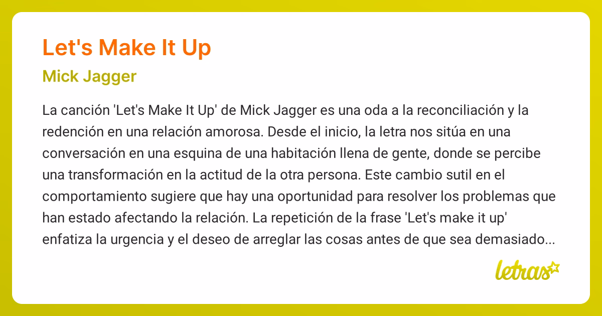 ¿Cómo le dicen a Mick Jagger?