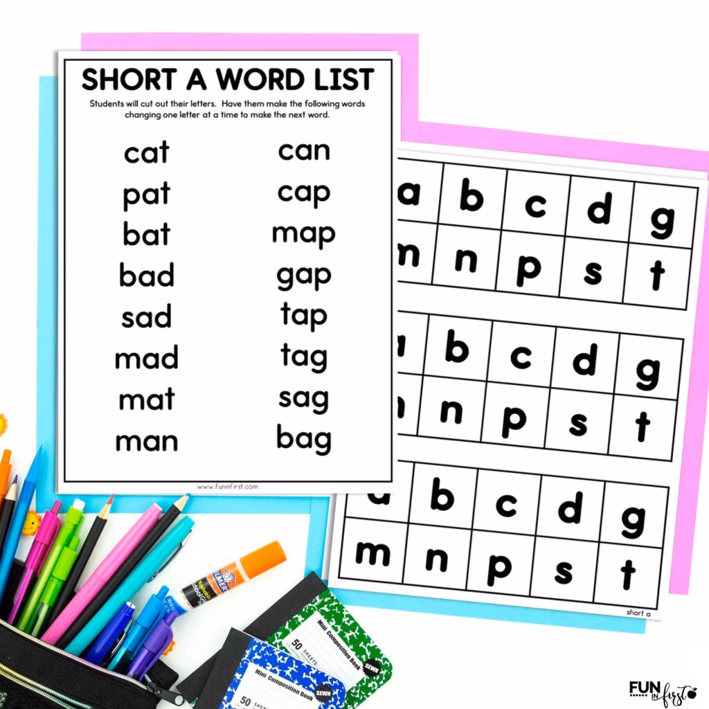 What is it called when you mix letters to make a word?