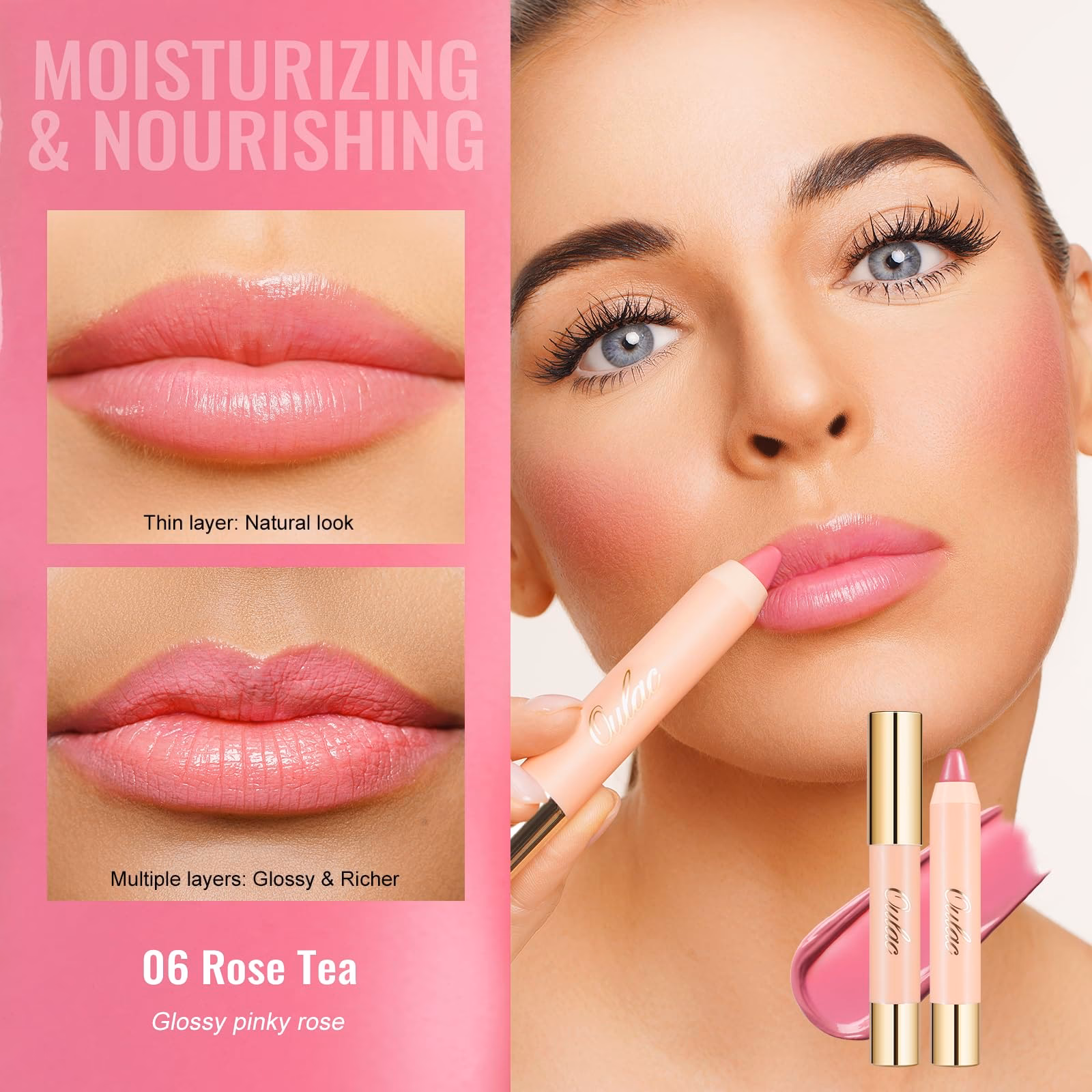 Which color lipstick is most attractive?