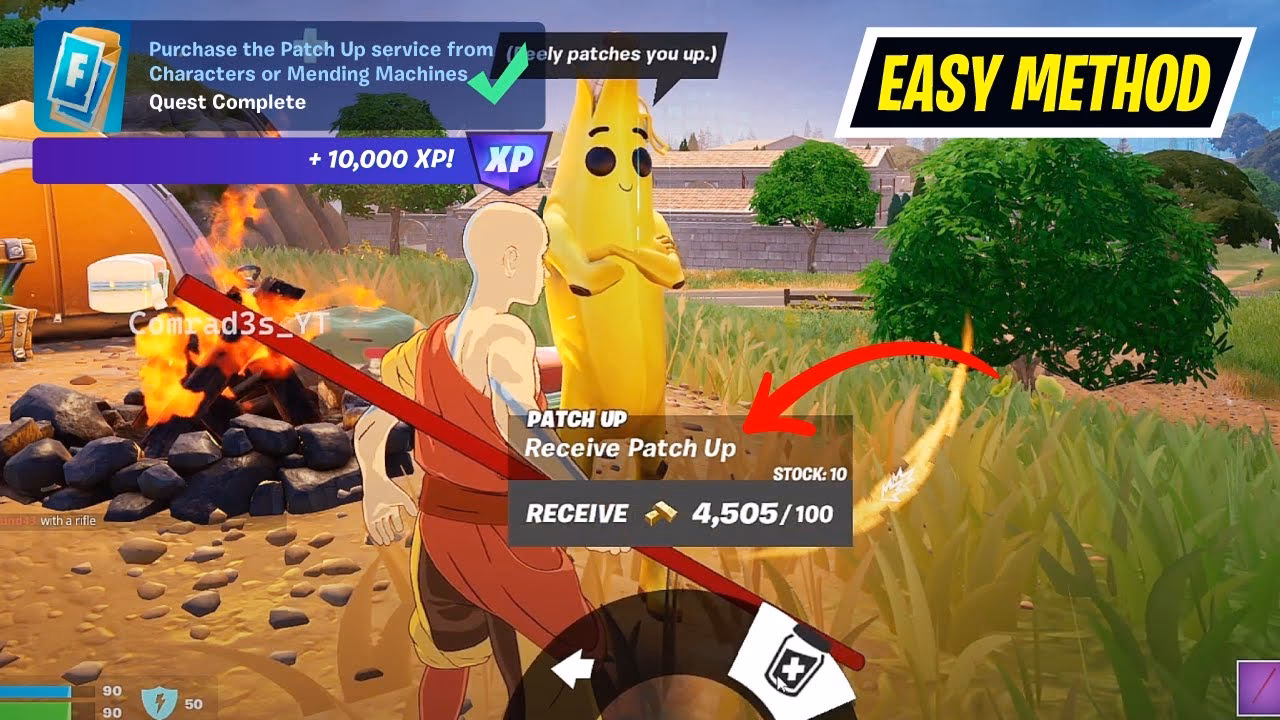 What is another word for patch up?