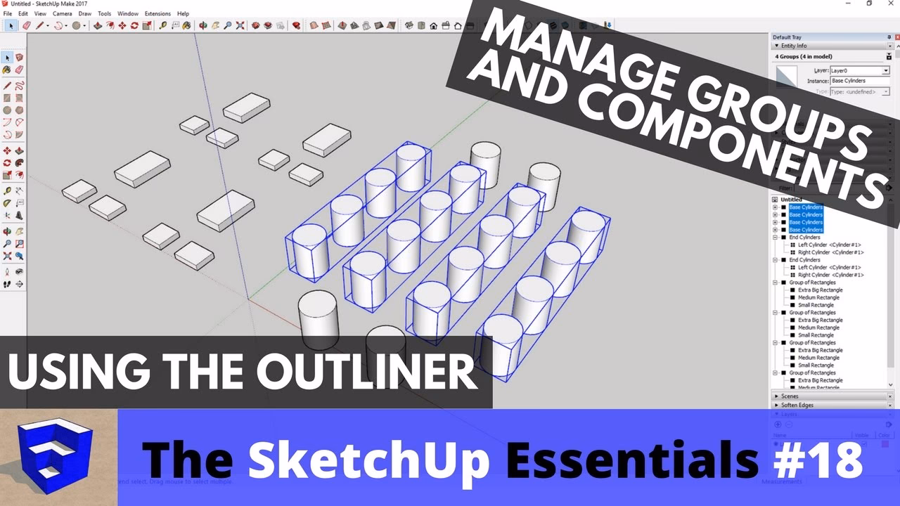 What is the shortcut for make group in SketchUp?