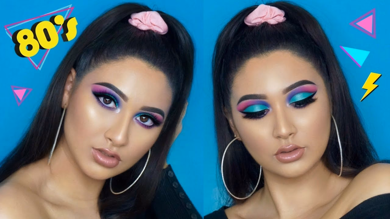 Why was 80s makeup so bold?