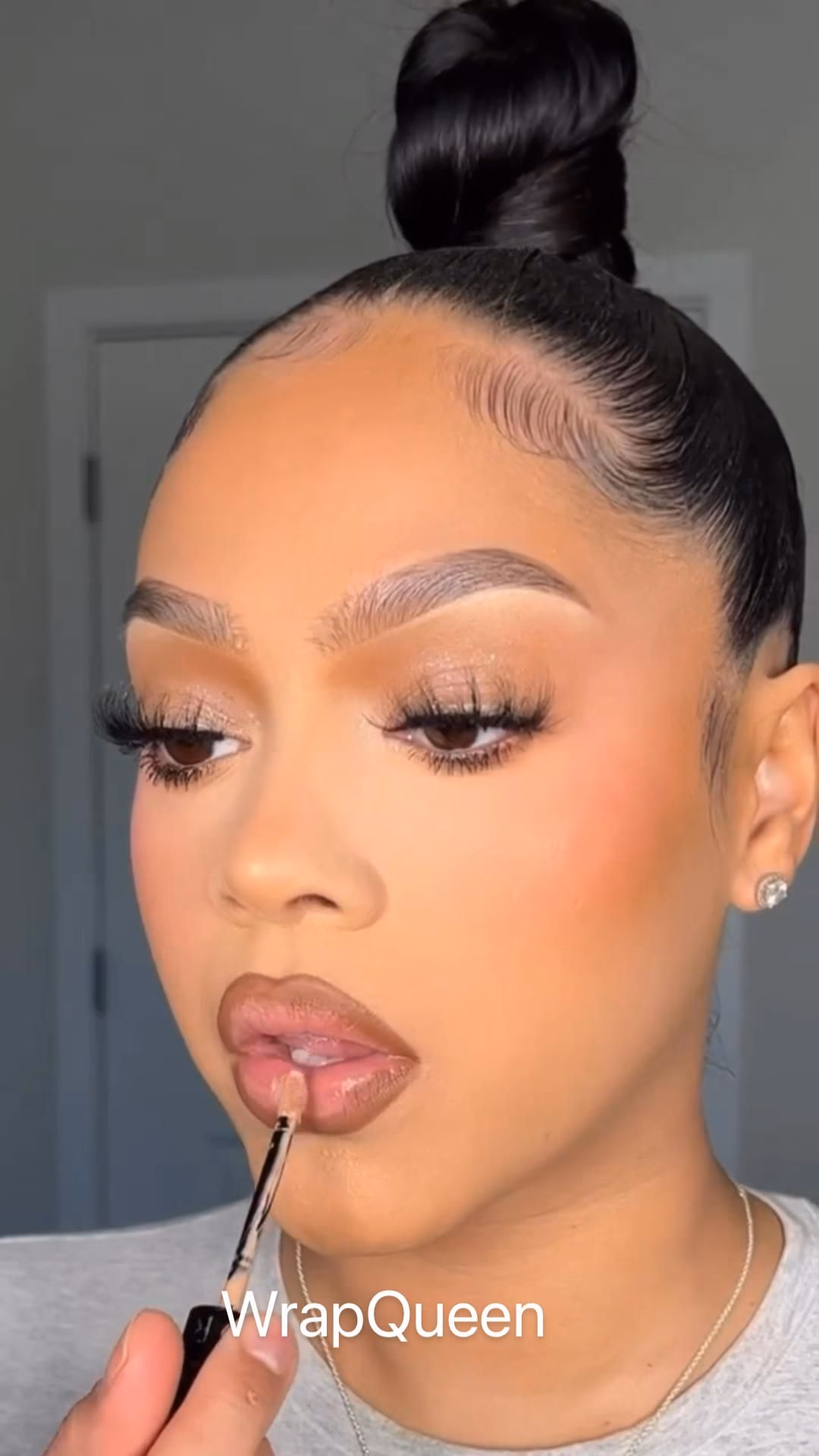 What does it mean to put up a face?