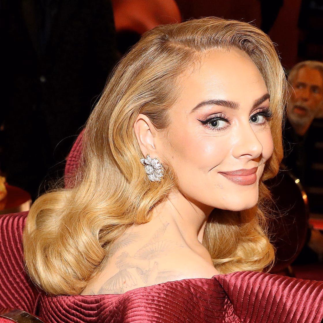 Who is Adele's makeup artist?