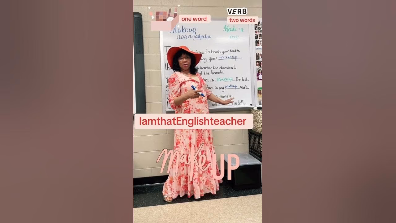 Is make up an adjective?