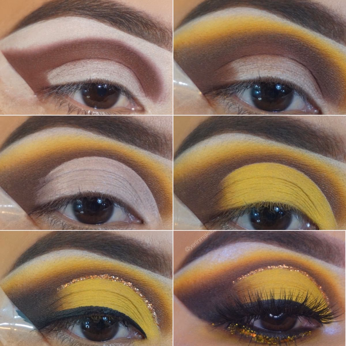 ¿Qué color combina con el amarillo en maquillaje?