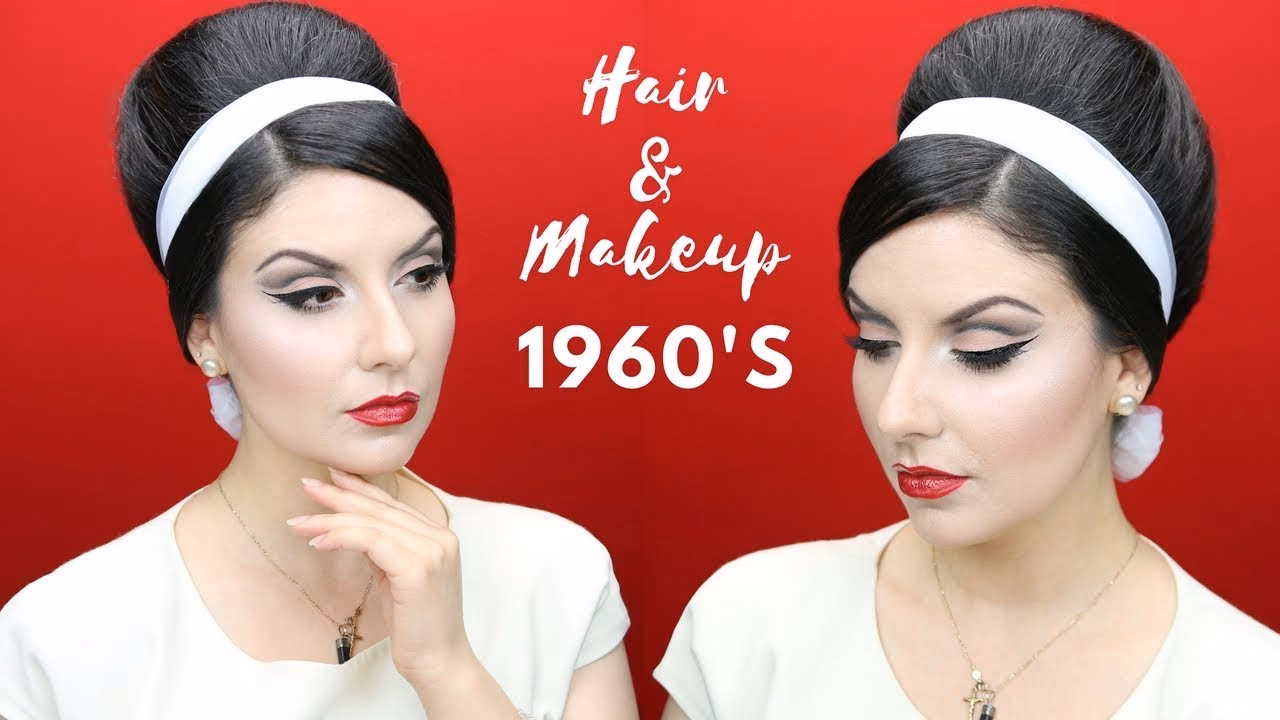 ¿Cuál era el estilo de maquillaje en los años 60?