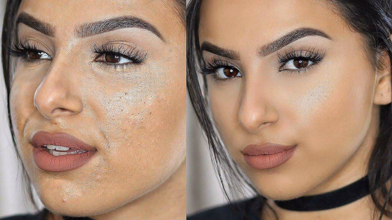 Sollte ich Make-up tragen, wenn meine Haut trocken ist?