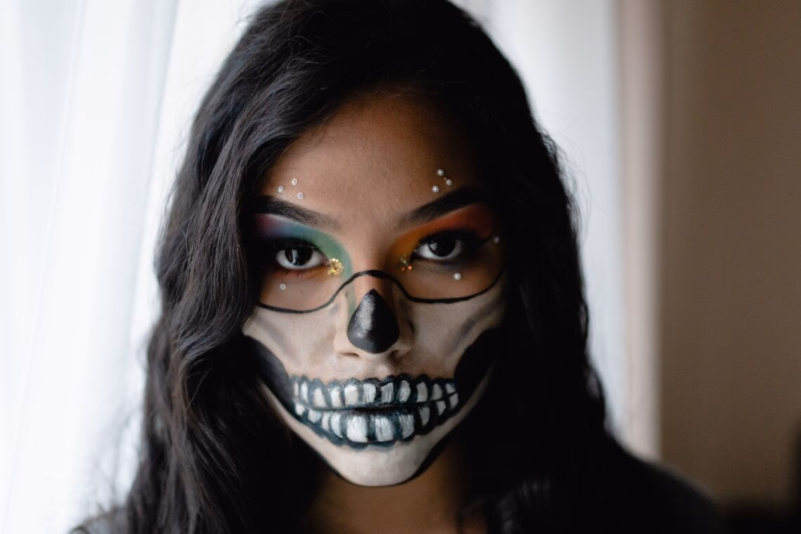 ¿Qué maquillaje es mejor para una calavera de azúcar?