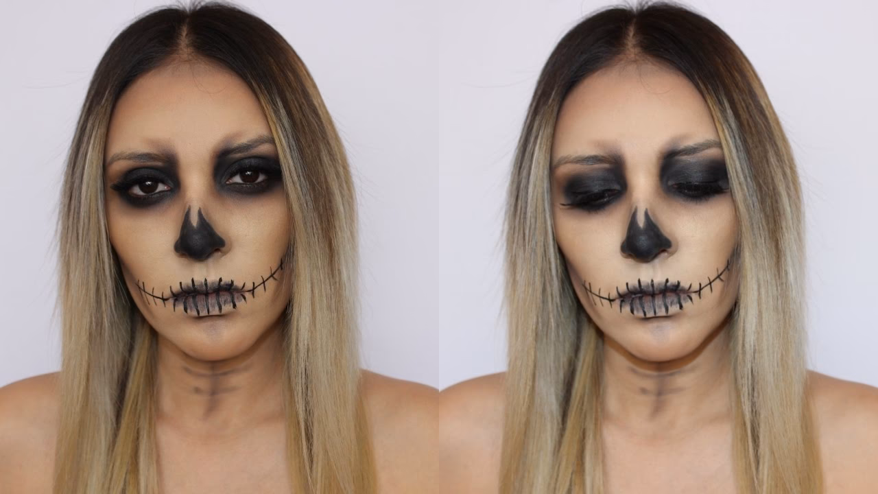¿Qué necesito para un maquillaje de calavera?