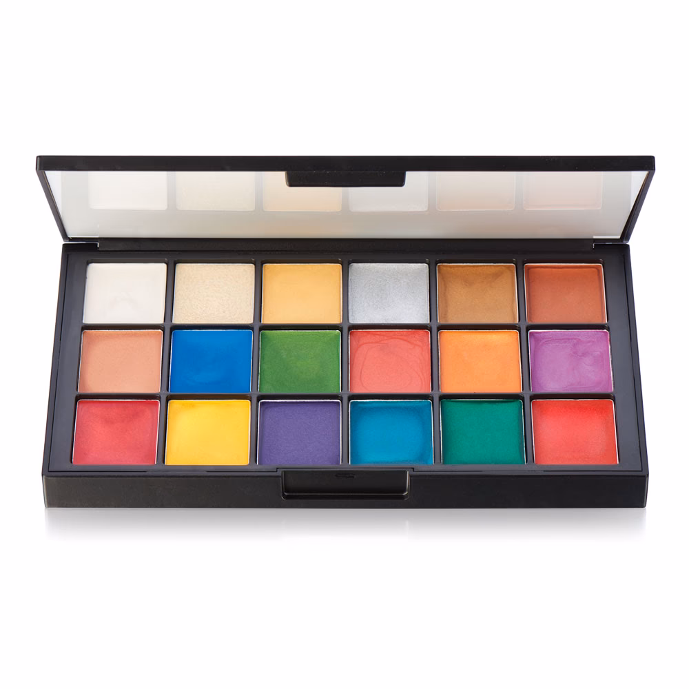 What are the primary colors for makeup?