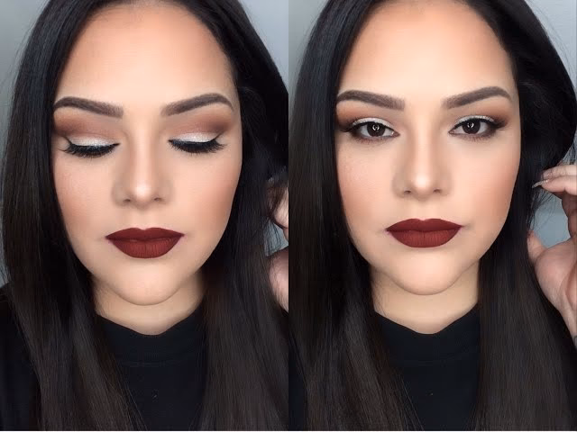 ¿Qué color de labios hace resaltar los ojos marrones?