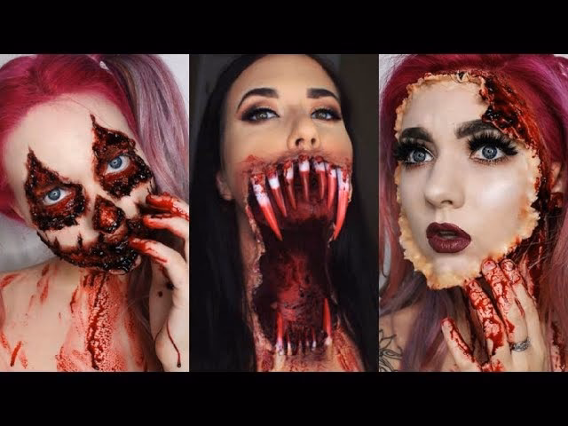 ¿Cómo se llama el maquillaje de las películas de terror?