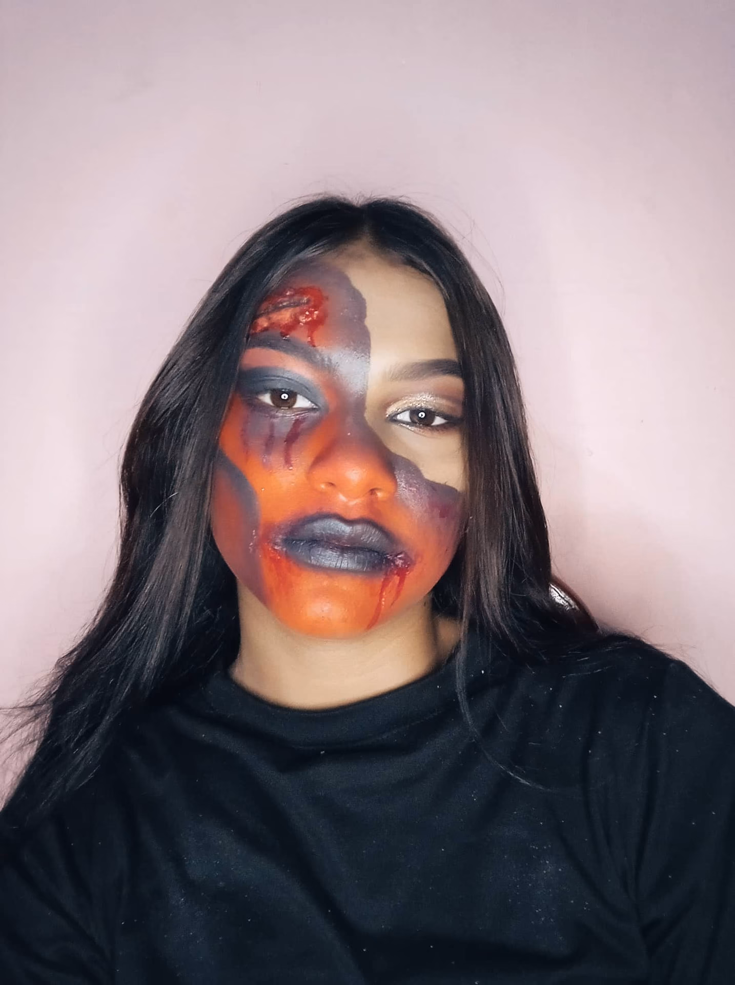 ¿Cómo se llama el maquillaje para películas de terror?