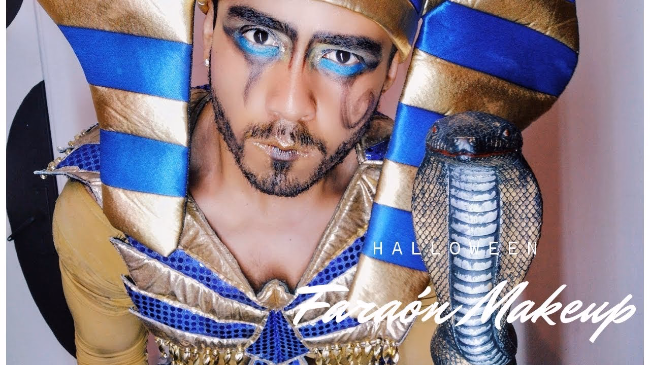 ¿Qué llevaban en la cara los hombres egipcios?