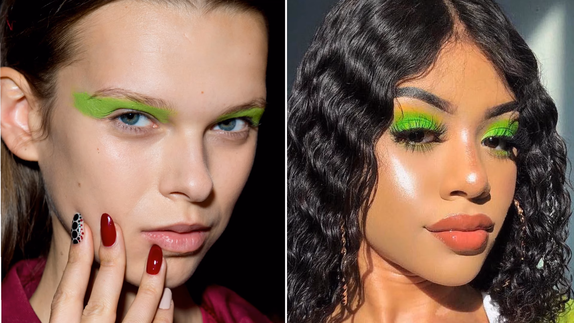 When did eye makeup come out?