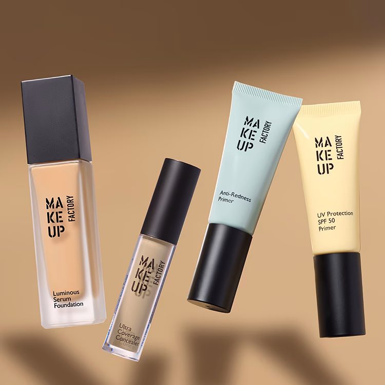 How is makeup made in a factory?