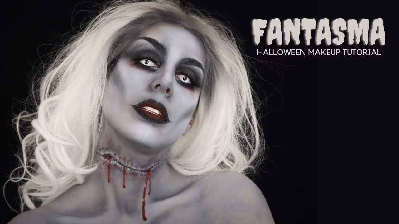 ¿Cómo hacer maquillaje de fantasma?