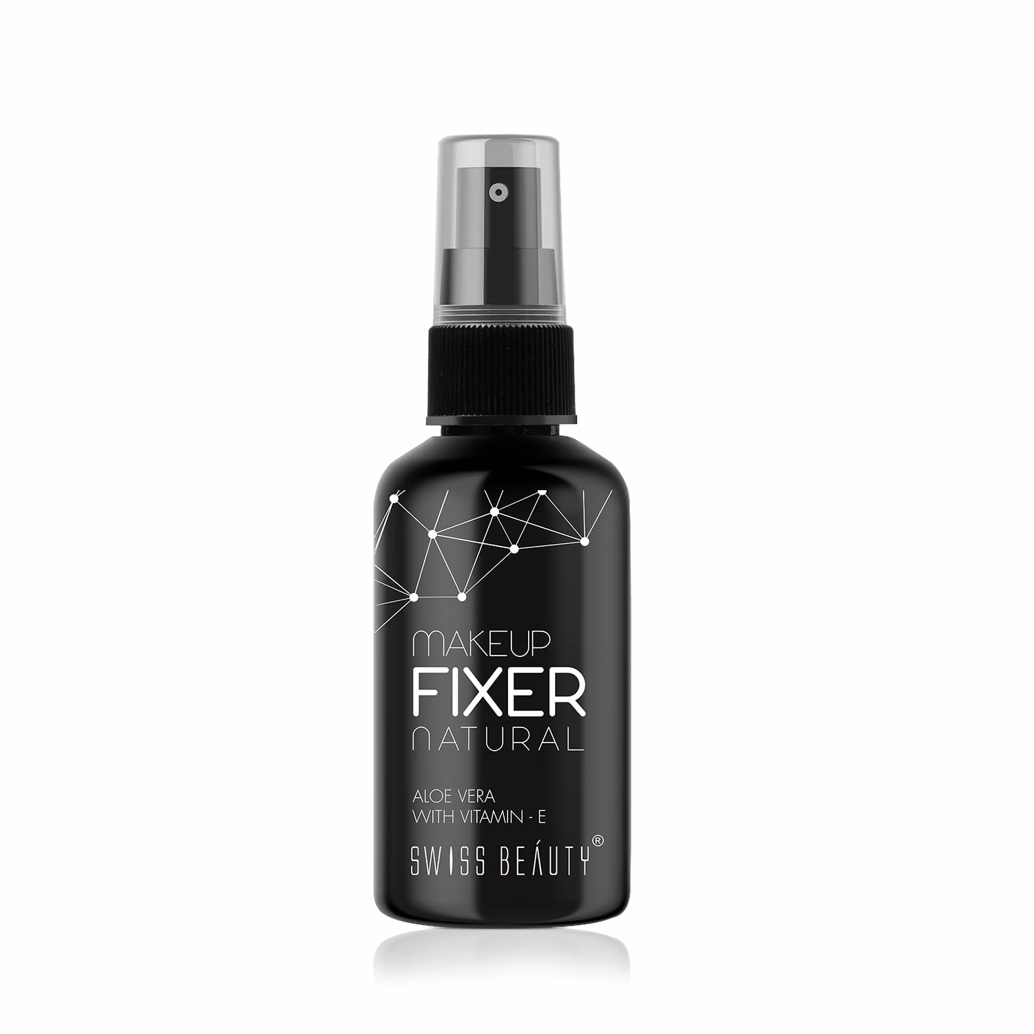 What does a makeup fixing spray do?