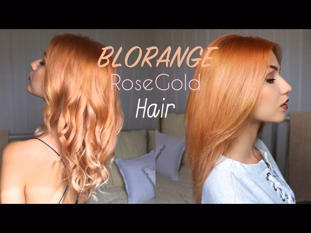 How do you get rid of Blorange hair?