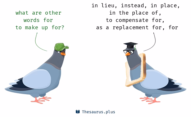 Does compensate mean make up for?