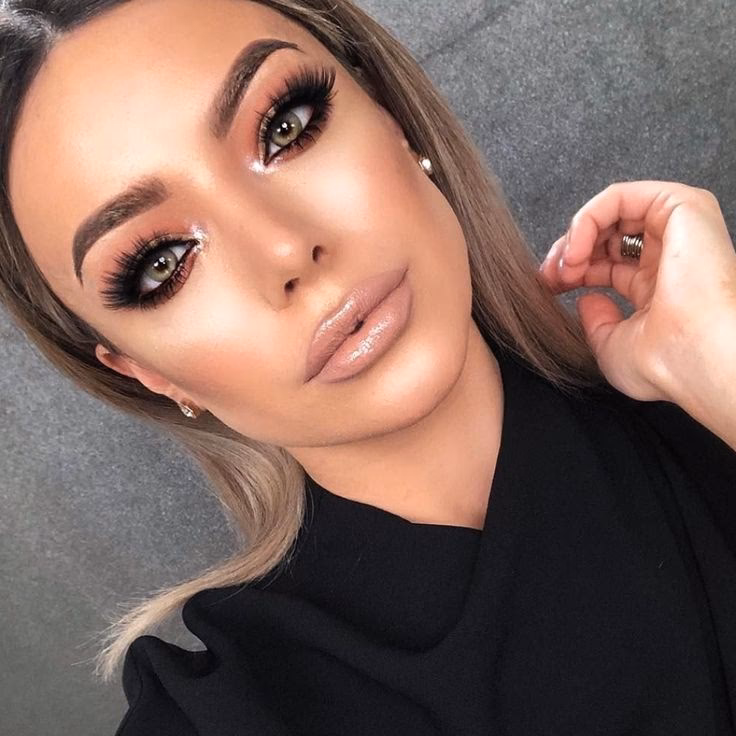 What is included in full glam makeup?