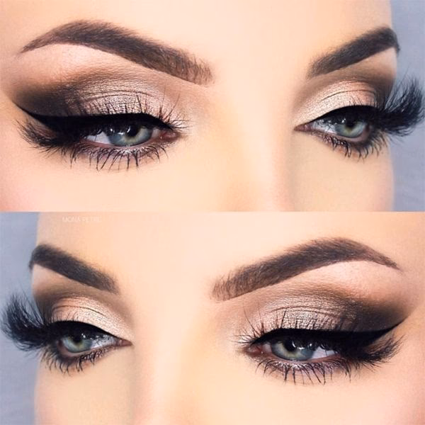 Welches Make-up passt zu blauen Augen?