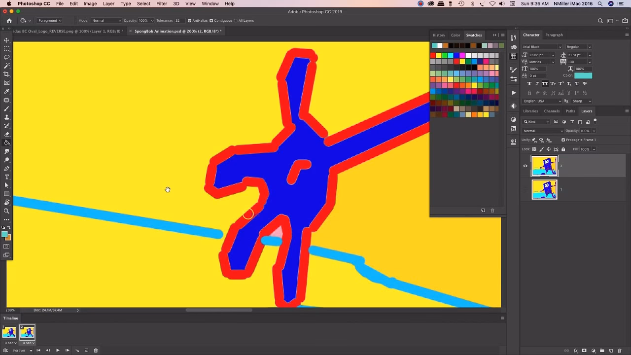 How to make a GIF in Photoshop 2019?