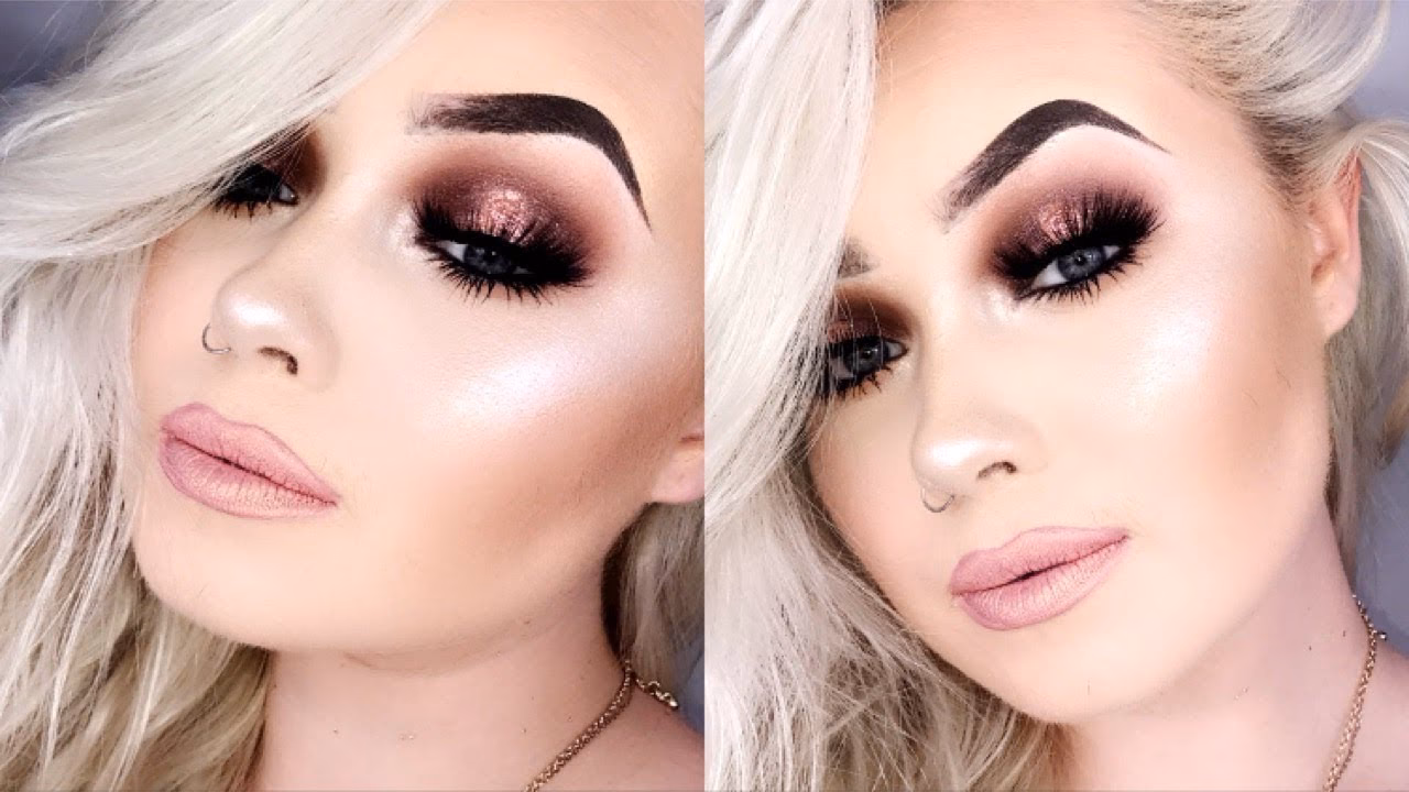 Who can wear rose gold eyeshadow?
