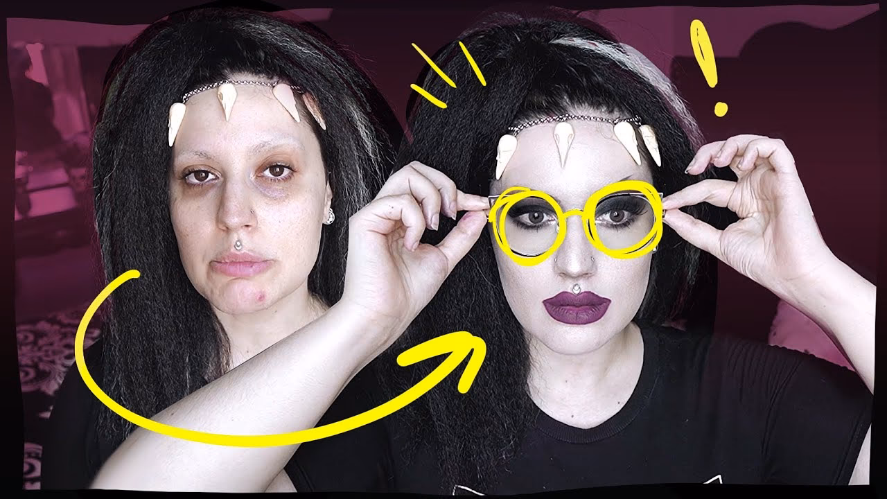 How do I keep my makeup from rubbing off my glasses?