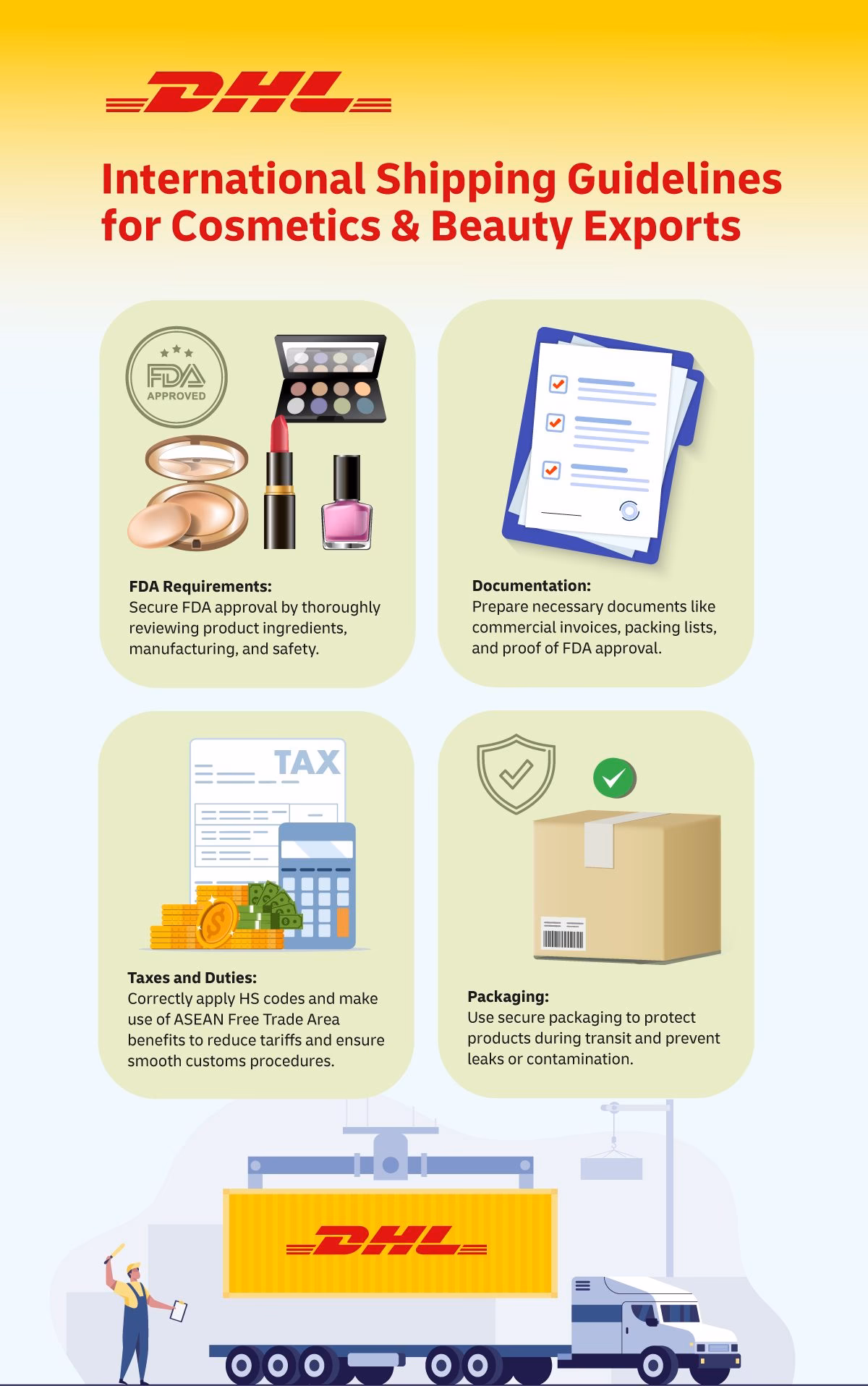 What is the cheapest way to ship makeup?