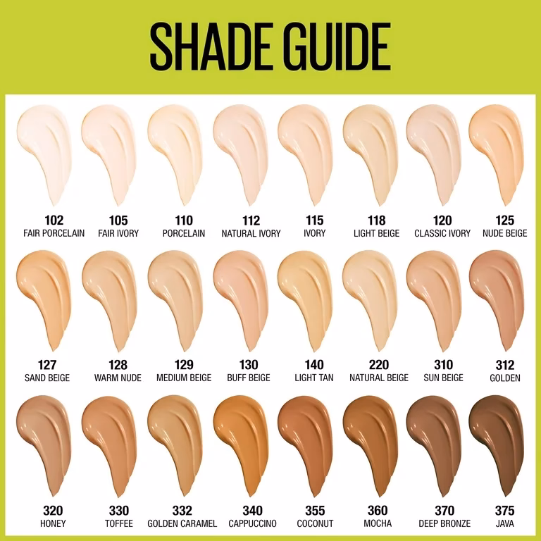 What color is ivory in makeup?