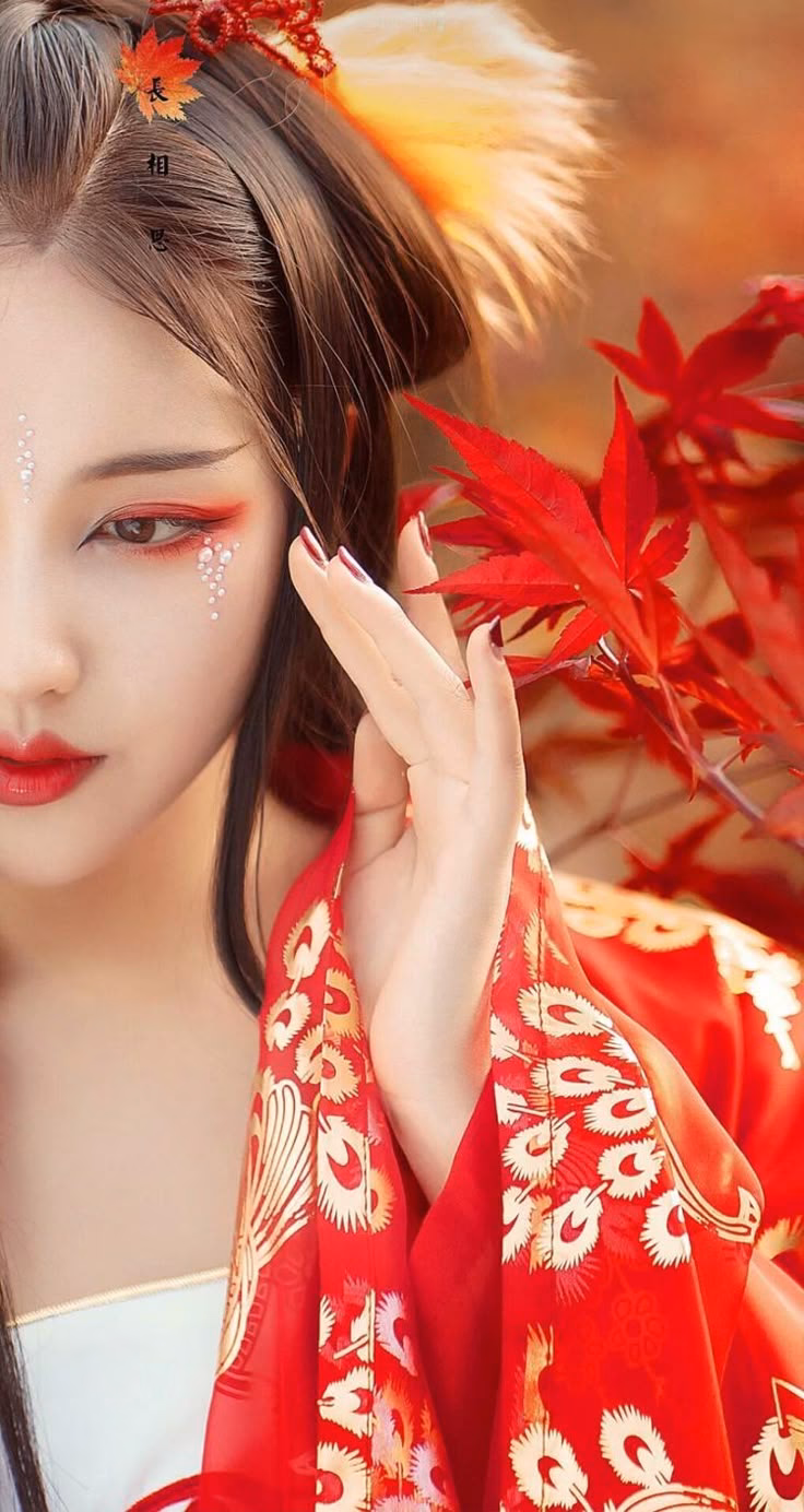What is the Japanese makeup style called?