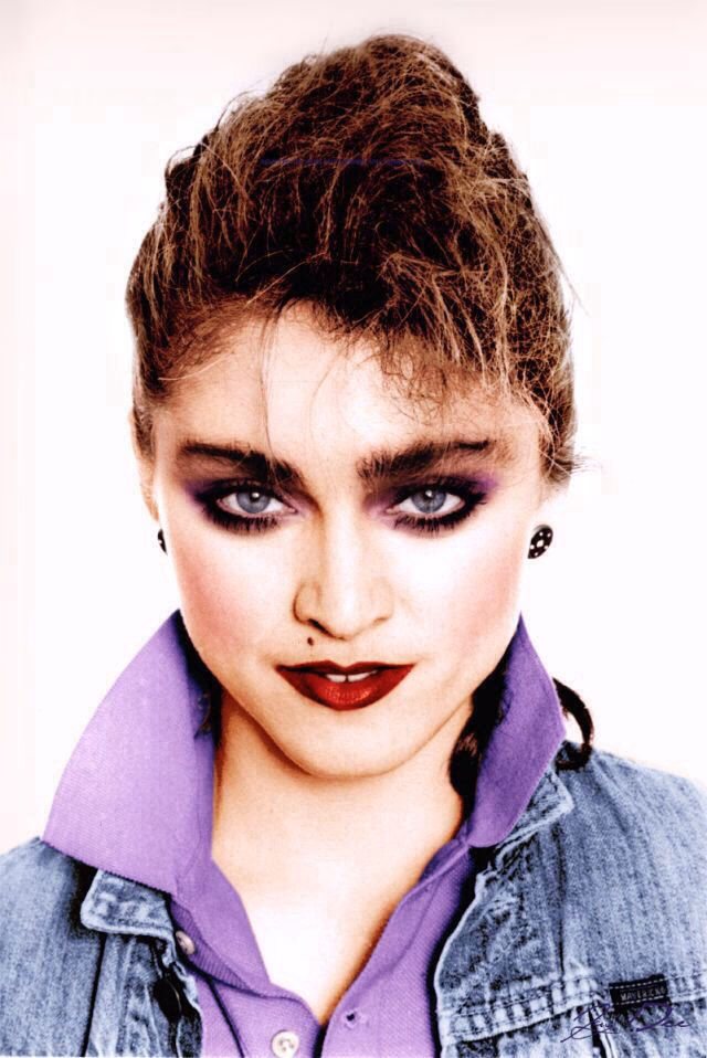 ¿Qué maquillaje usaba Madonna en los 80?