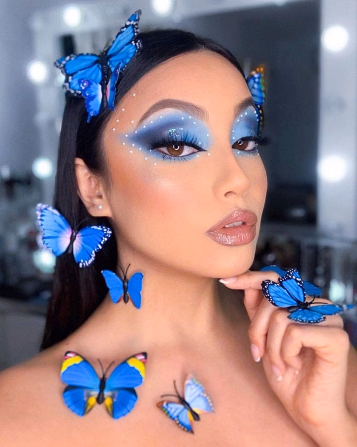 ¿Qué es el maquillaje de mariposa?