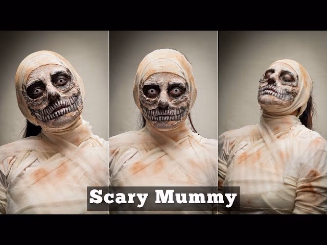 How to do makeup for a mummy?