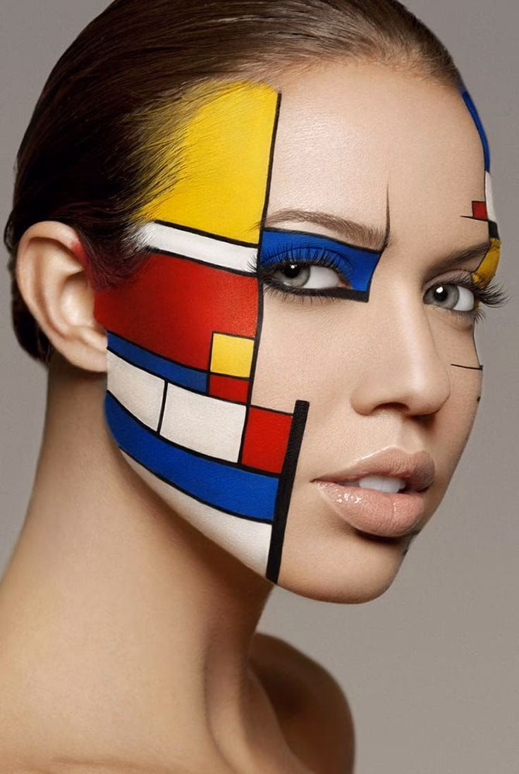 What is Mondrian style called?