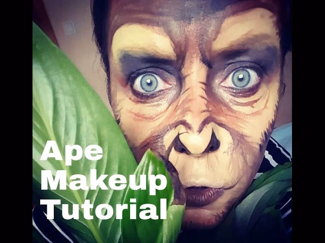 How to make a simple monkey face?