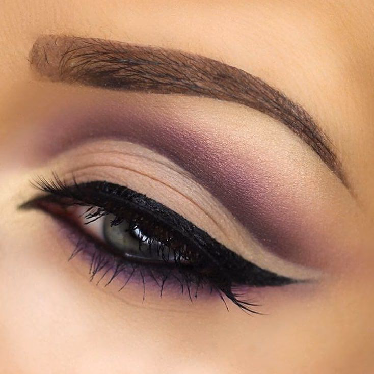 What do you use to cut the crease in makeup?