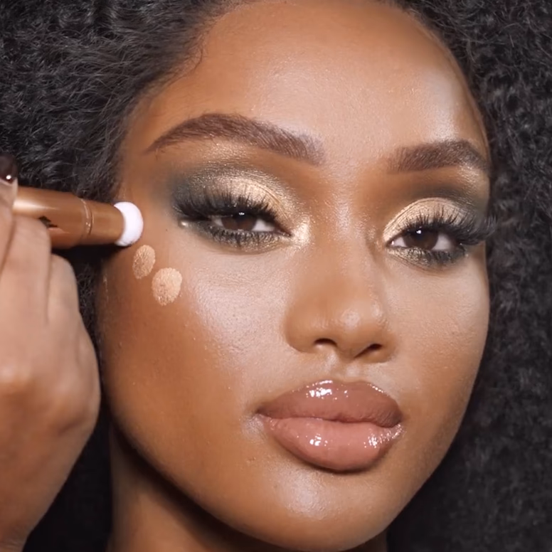 ¿Cuál fue la tendencia de maquillaje en 1976?