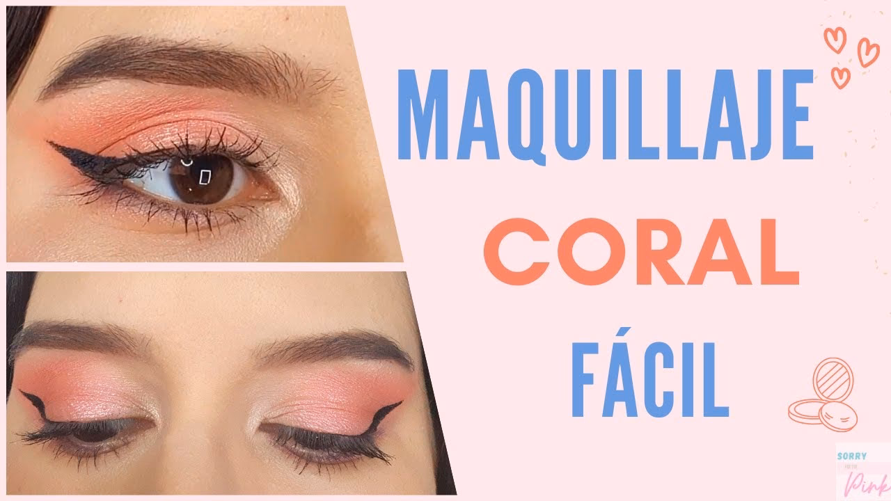 ¿Qué sombra de ojos combina con el coral?