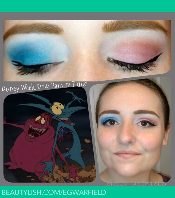 What color is pain and panic from Hercules?