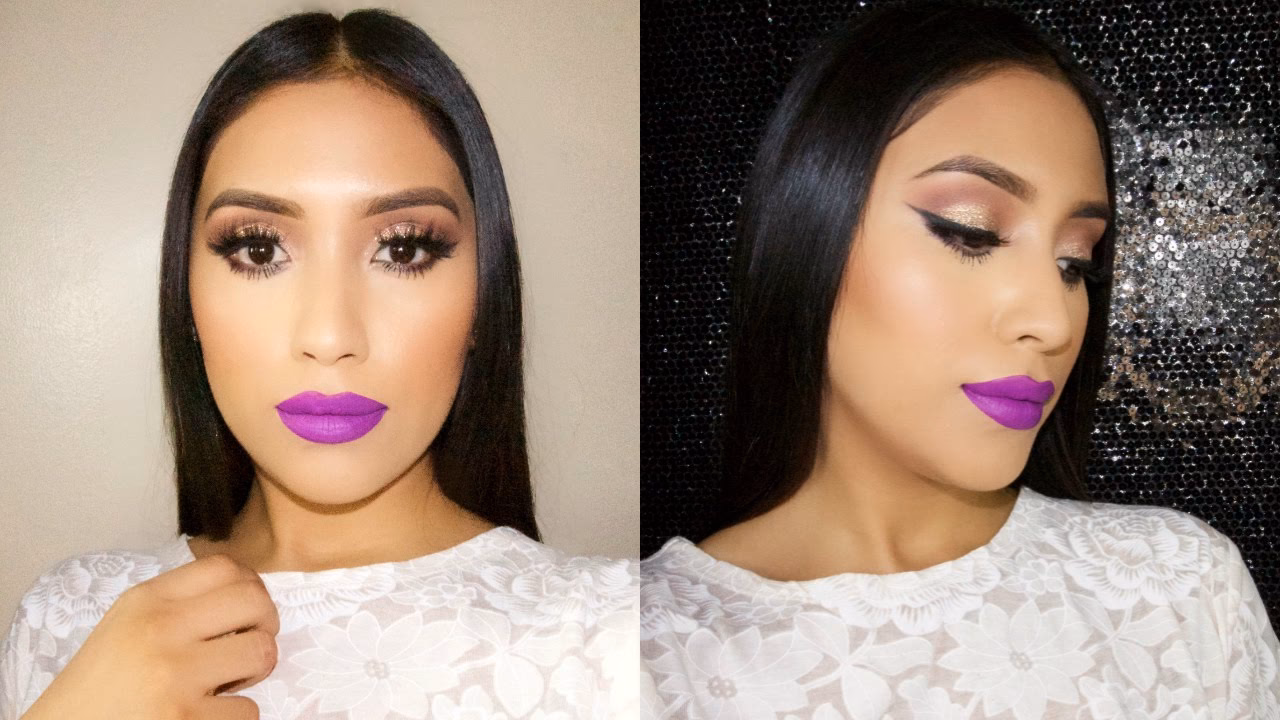 ¿Cómo aclarar un labial morado?