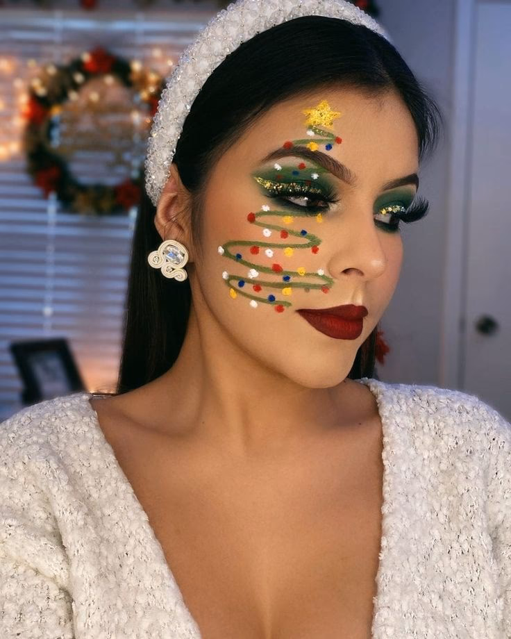 ¿Qué maquillaje hacer para Navidad?