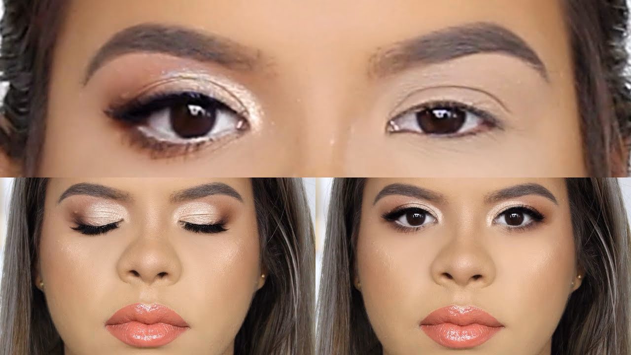 ¿Qué maquillaje de ojos queda bien en ojos pequeños?