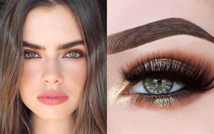 ¿Qué maquillaje resalta los ojos verdes?