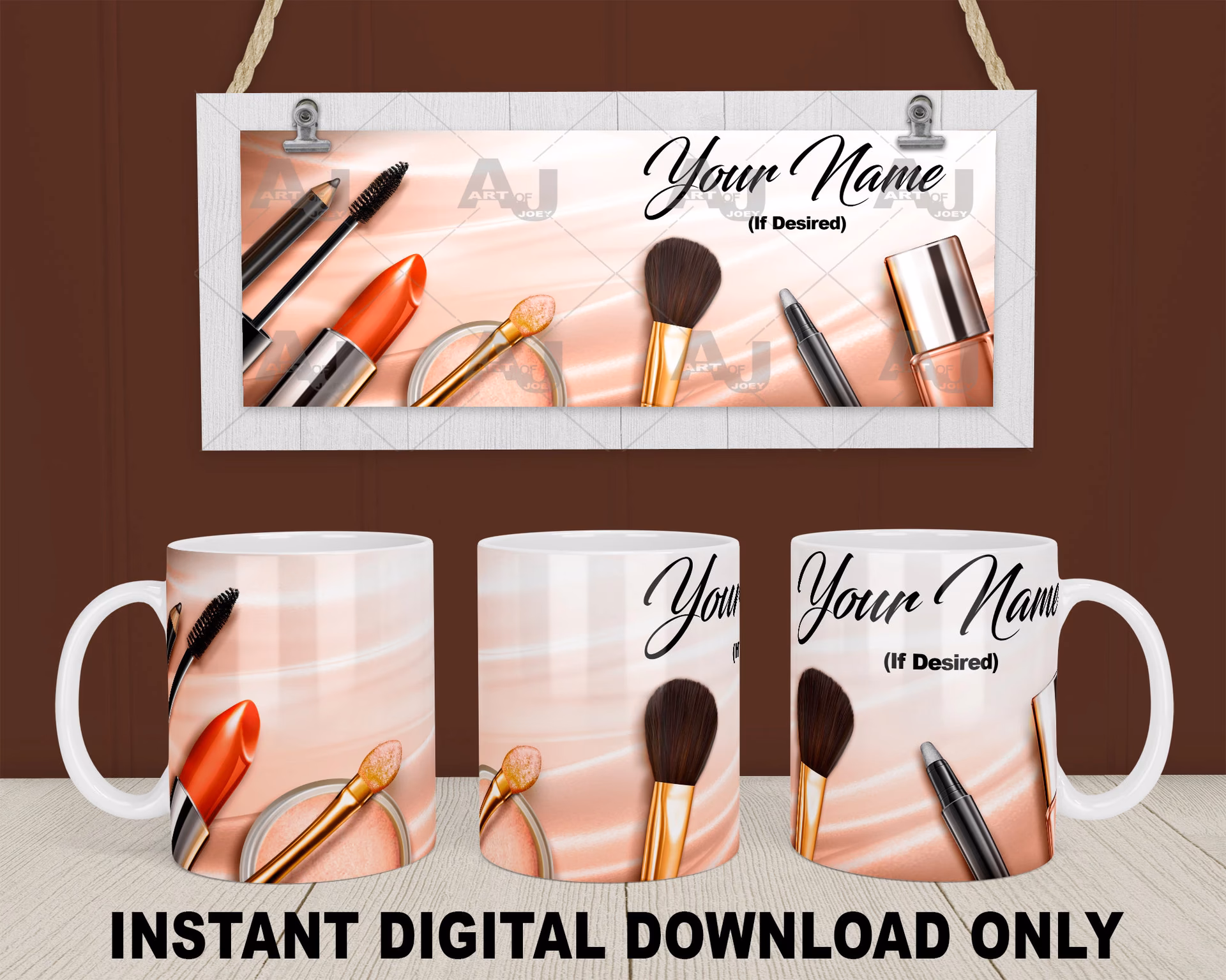 ¿Cómo puedo hacer un mockup de una taza?