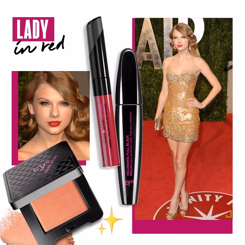 ¿Qué sombra de ojos es mejor para un vestido dorado?