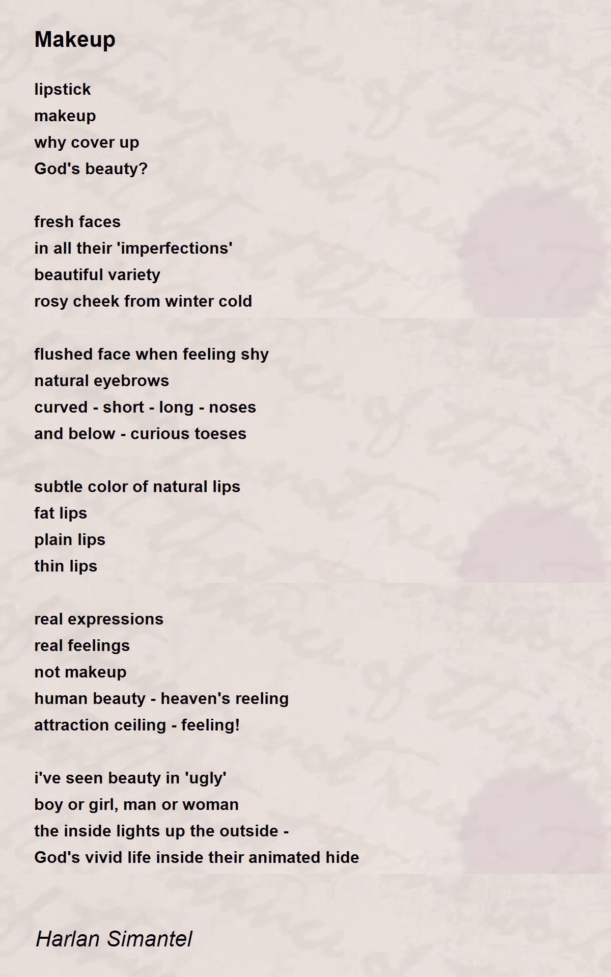 How do you make poems?