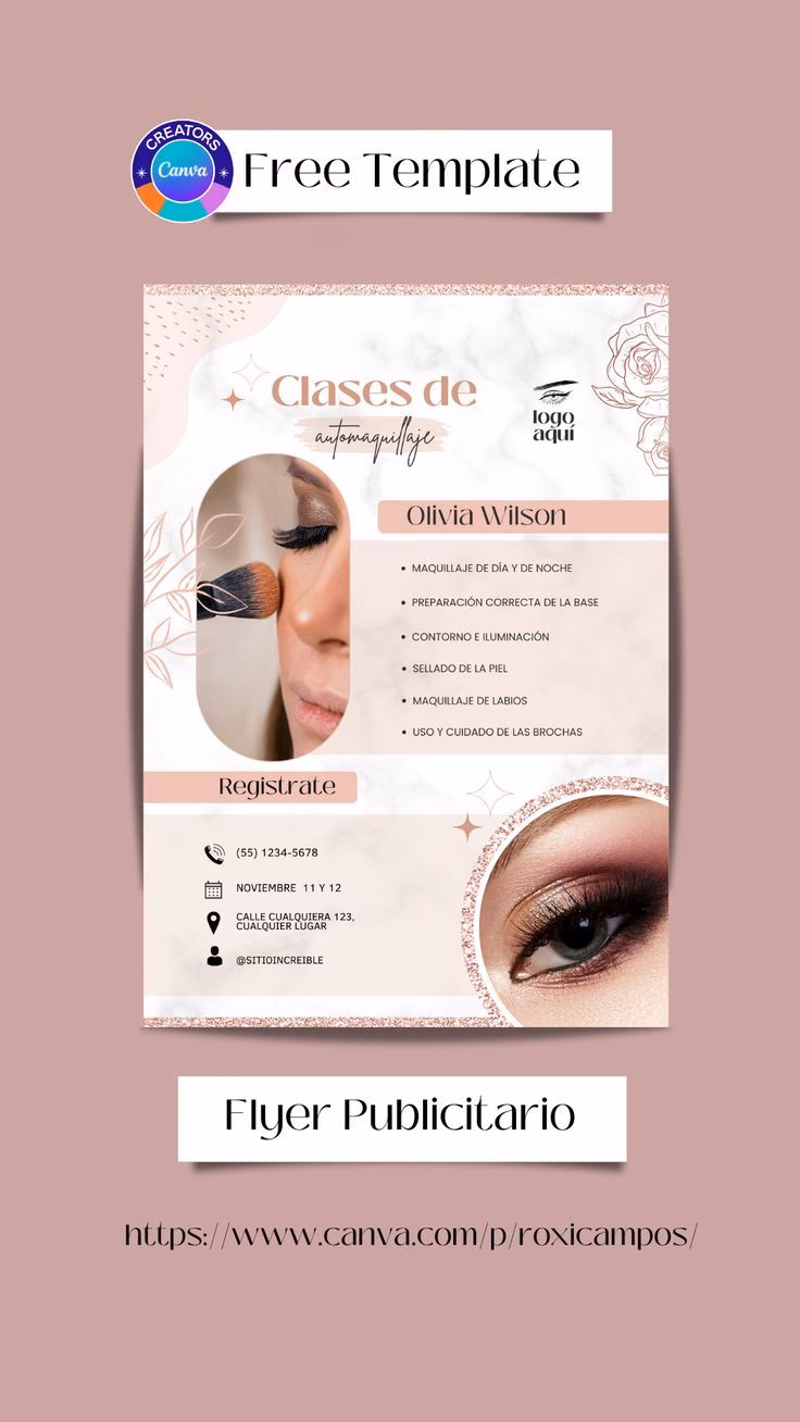 ¿Cómo puedo presentarme como maquillador?